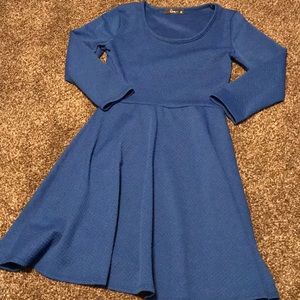 Royal blue dress
